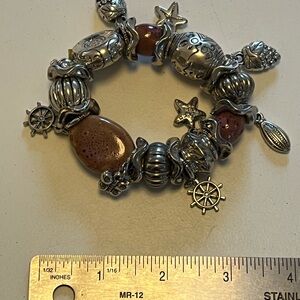 Silver Charm Bracelet
